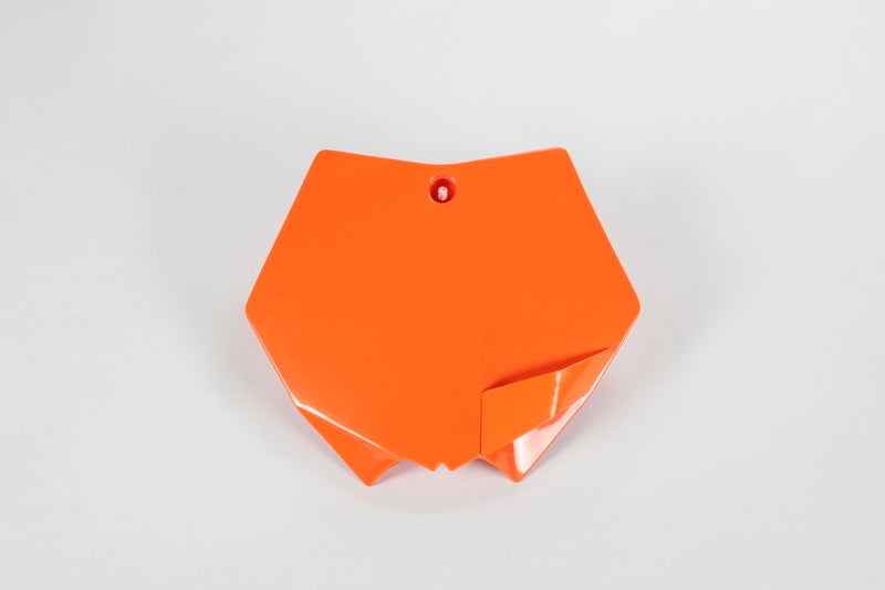 UFO PLASTIC FRONT PLATE, ORG/ORG