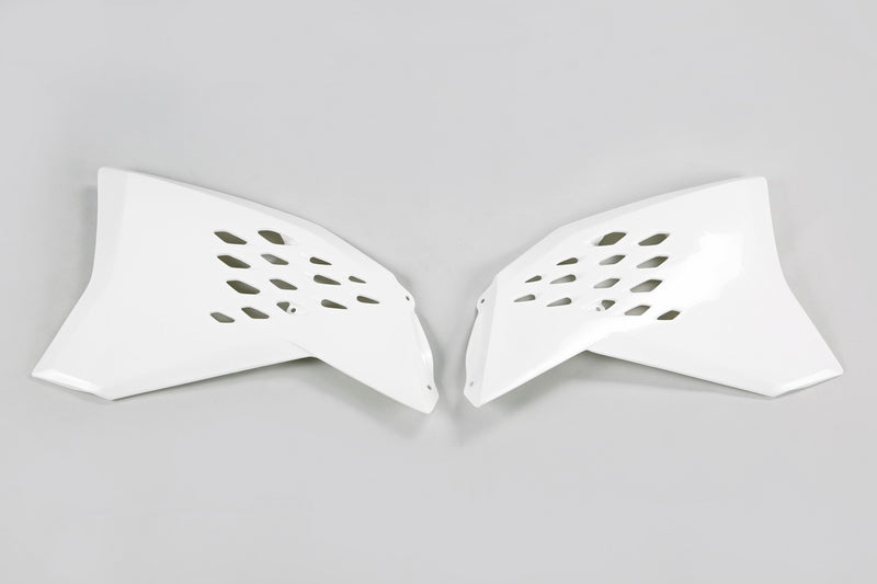 UFO PLASTIC RAD SCOOPS, WHT/WHT