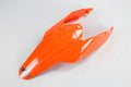 UFO PLASTIC REAR FENDER, ORG/ORG