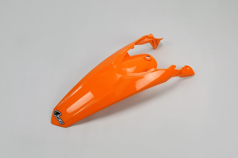 UFO PLASTIC REAR FENDER, ORG/ORG