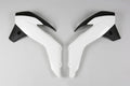 UFO PLASTIC RAD SCOOPS, WHT/BLK