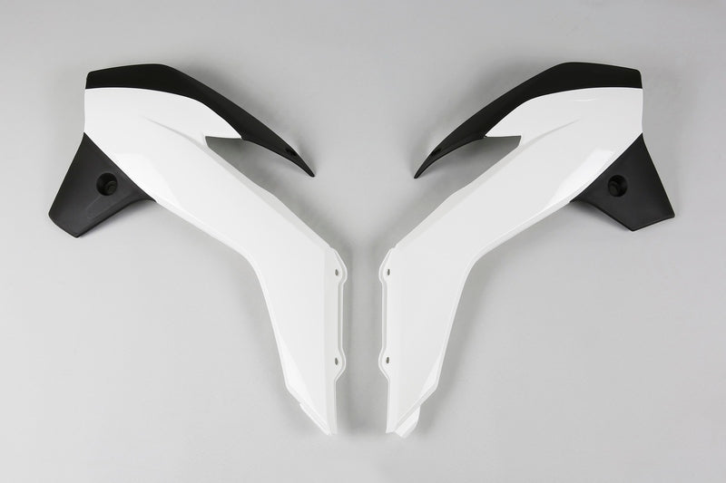 UFO PLASTIC RAD SCOOPS, WHT/BLK