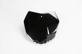 UFO PLASTIC FRONT PLATE, BLK/BLK