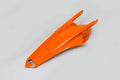 UFO PLASTIC REAR FENDER, ORG/ORG