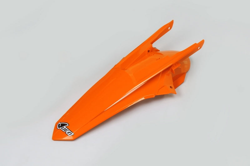 UFO PLASTIC REAR FENDER, ORG/ORG