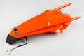 UFO PLASTIC REAR FENDER, ORG/ORG
