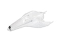UFO PLASTIC REAR FENDER, WHT/WHT