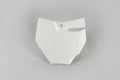 UFO PLASTIC FRONT PLATE, WHT/WHT