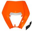 UFO PLASTIC FRONT PLATE, ORG/ORG