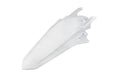 UFO PLASTIC REAR FENDER, WHT/WHT