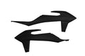 UFO PLASTIC RAD SCOOPS, BLK/BLK