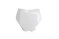 UFO PLASTIC FRONT PLATE, WHT/WHT