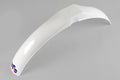 UFO PLASTIC FRONT FENDER, WHT/WHT