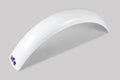 UFO PLASTIC REAR FENDER, WHT/WHT