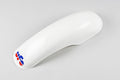 UFO PLASTIC REAR FENDER, WHT/WHT