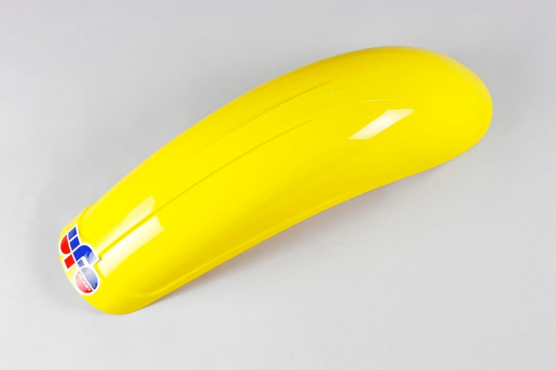 UFO PLASTIC REAR FENDER, YEL/YEL