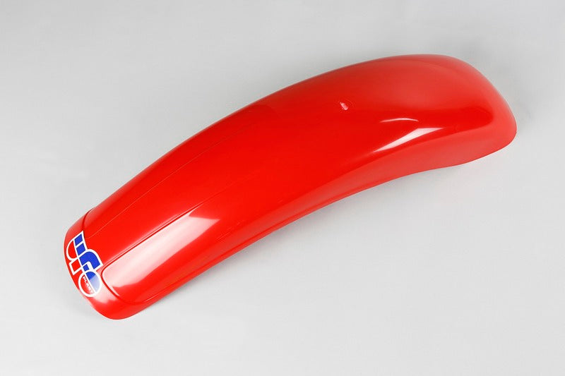 UFO PLASTIC REAR FENDER, RED/RED