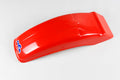 UFO PLASTIC REAR FENDER, RED/RED