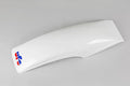 UFO PLASTIC REAR FENDER, WHT/WHT