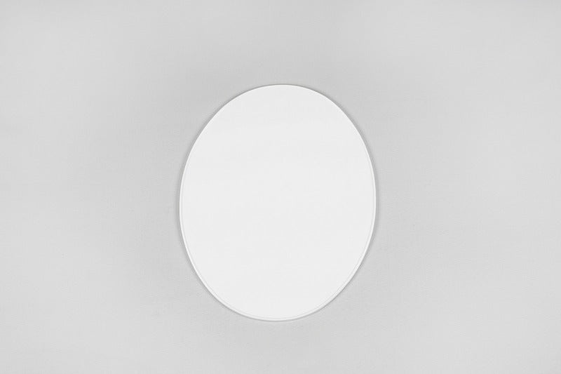 UFO PLASTIC FRONT PLATE, WHT/WHT