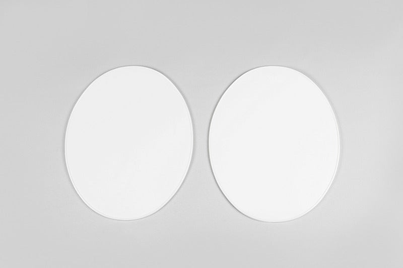UFO PLASTIC SIDE PANELS, WHT/WHT