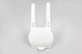 UFO PLASTIC FRONT PLATE, WHT/WHT