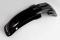 UFO PLASTIC FRONT FENDER, BLK/BLK