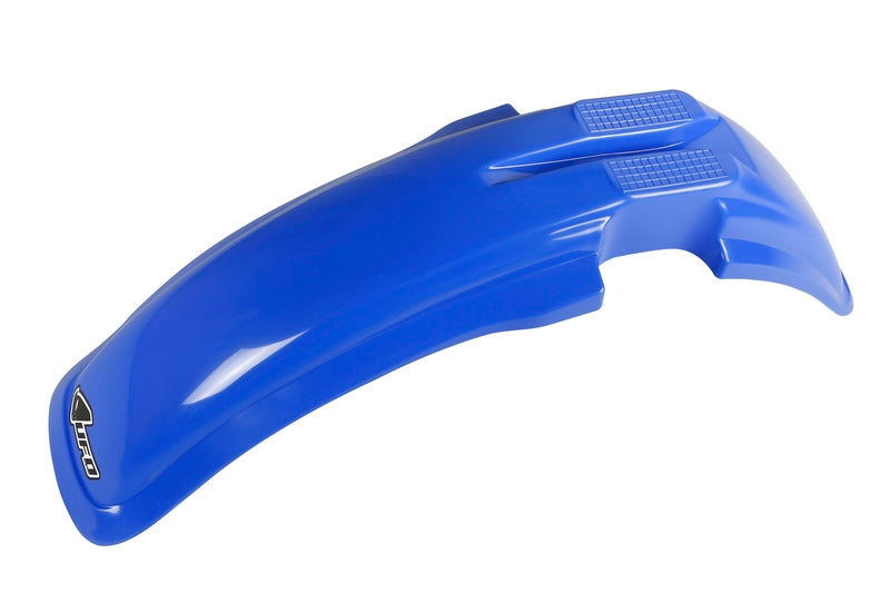 UFO PLASTIC FRONT FENDER, BLU/BLU
