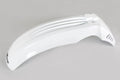 UFO PLASTIC FRONT FENDER, WHT/WHT