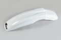 UFO PLASTIC FRONT FENDER, WHT/WHT