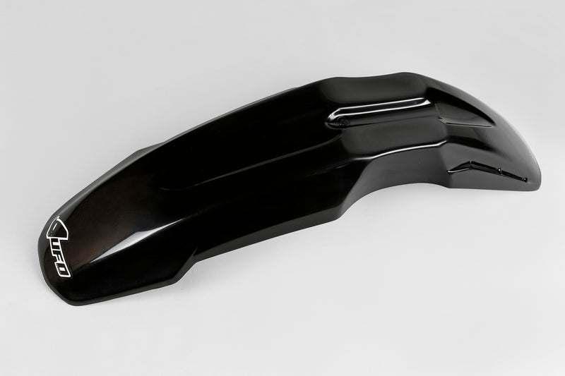 UFO PLASTIC FRONT FENDER, BLK/BLK