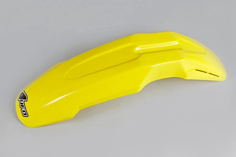 UFO PLASTIC FRONT FENDER, YEL/YEL