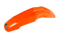 UFO PLASTIC FRONT FENDER, ORG/ORG