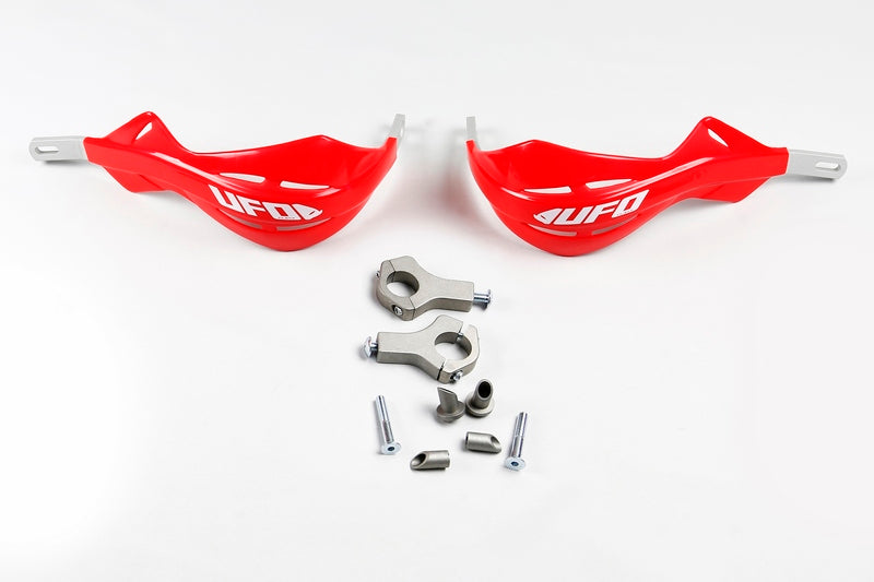 UFO HANDGUARD CLOSE ALU, RED/RED