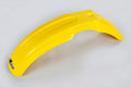 UFO PLASTIC FRONT FENDER, BLK/BLK