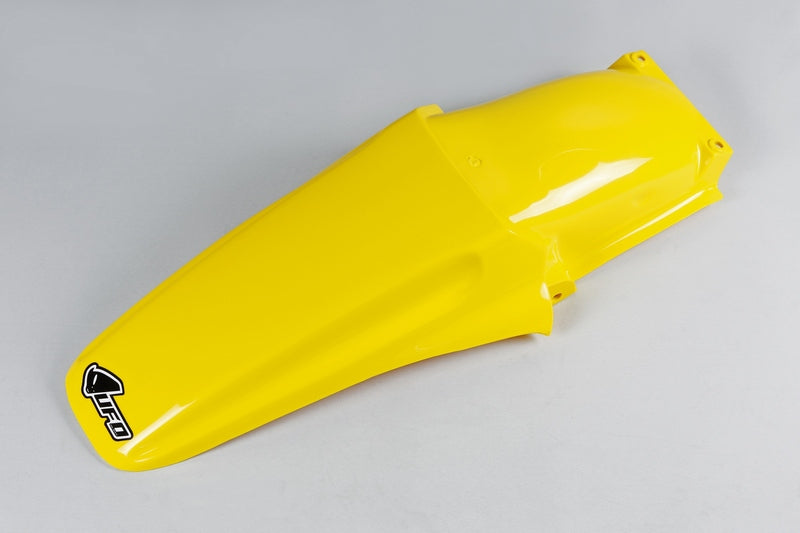 UFO PLASTIC REAR FENDER, BLK/BLK