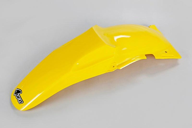 UFO PLASTIC REAR FENDER, BLK/BLK