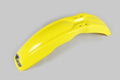 UFO PLASTIC FRONT FENDER, YEL/YEL