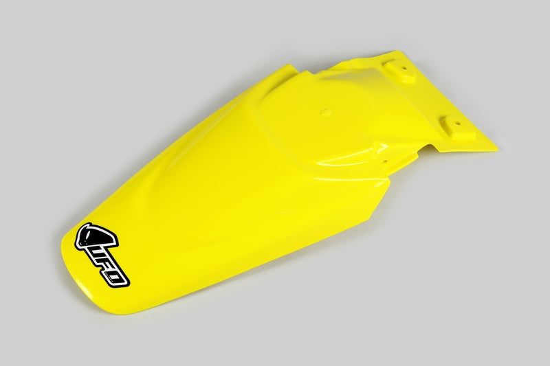 UFO PLASTIC REAR FENDER, YEL/YEL