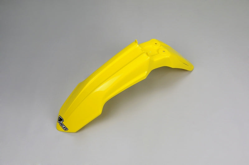 UFO PLASTIC FRONT FENDER, YEL/YEL