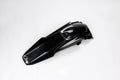 UFO PLASTIC REAR FENDER, BLK/BLK