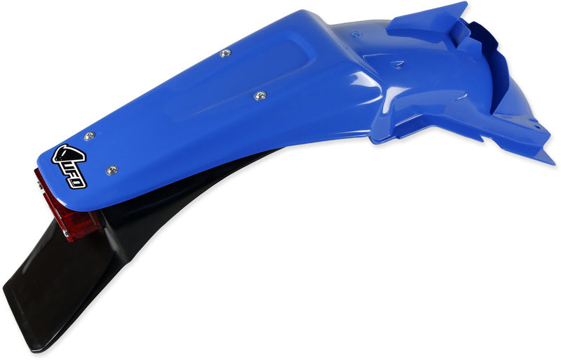 UFO PLASTIC REAR FENDER, BLU/BLU