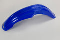 UFO PLASTIC FRONT FENDER, BLU/BLU