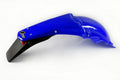 UFO PLASTIC REAR FENDER, BLU/BLU