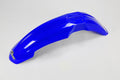 UFO PLASTIC FRONT FENDER, BLU/BLU