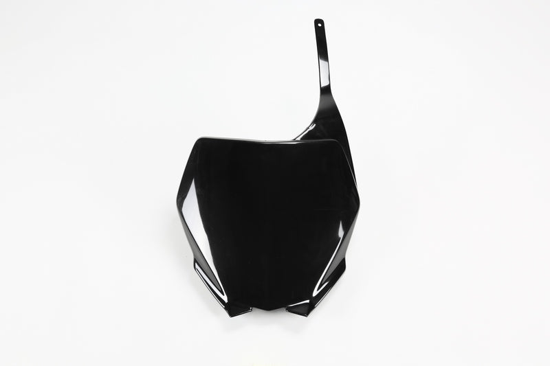 UFO PLASTIC FRONT PLATE, BLK/BLK