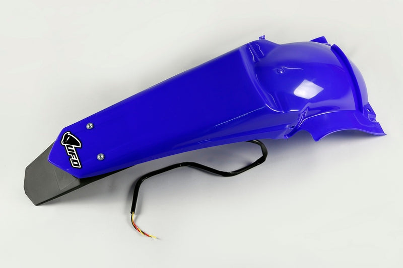 UFO PLASTIC REAR FENDER, BLU/BLU