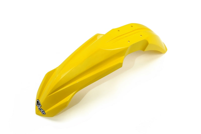 UFO PLASTIC FRONT FENDER, BLK/BLK
