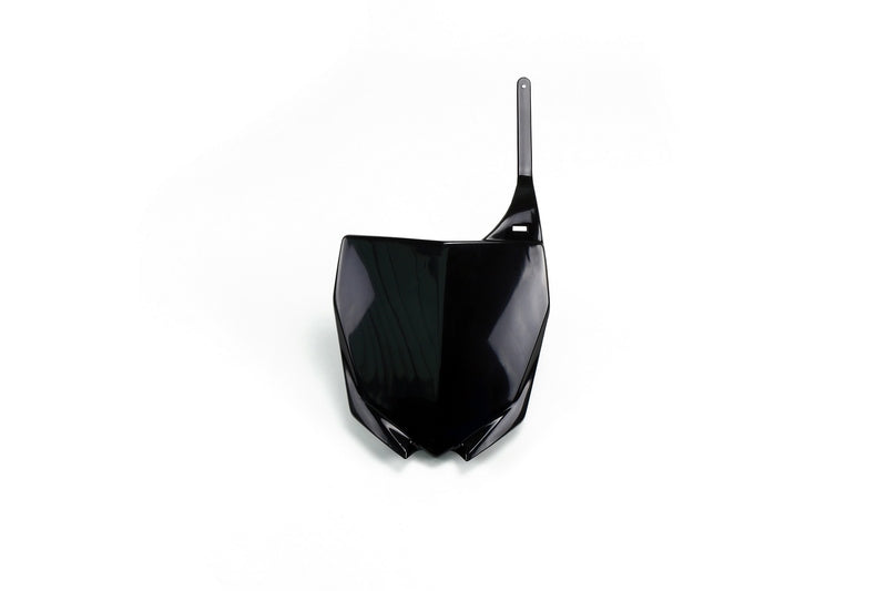 UFO PLASTIC FRONT PLATE, BLK/BLK