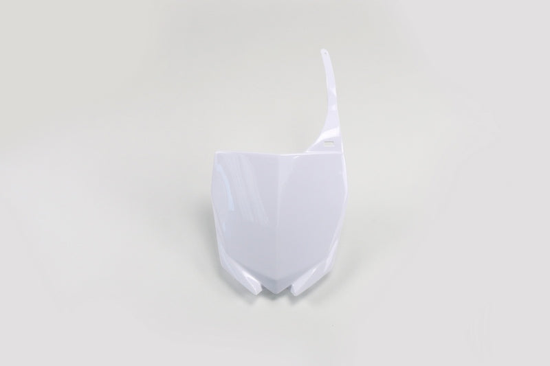 UFO PLASTIC FRONT PLATE, WHT/WHT
